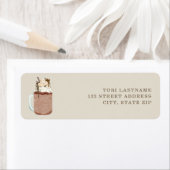 Iced Koffee Brew Mason Jar A Baby breekt Etiket (Insitu)