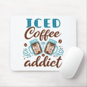 Iced koffie-advies muismat (Met muis)