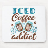 Iced koffie-advies muismat (Voorkant)