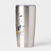 Iced koude koffie gepersonaliseerd geïsoleerde drinkbeker (Voorkant)