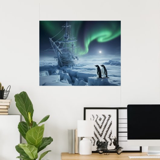 Iced Over Poster (Thuiskantoor)