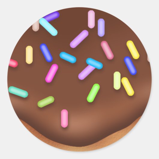 Iced Sprinkle Cookie Food sticker (Voorkant)