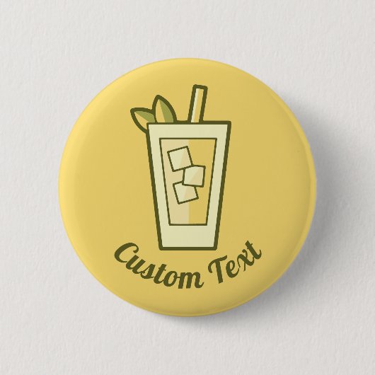 Iced Tea Button (Voorkant)