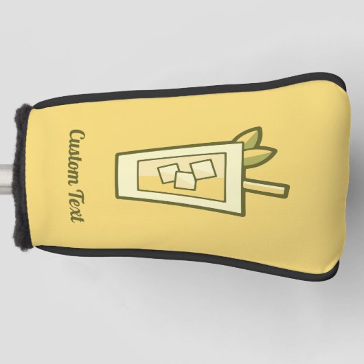 Iced Tea Golf Head Hoesje Golfheadcover (Voorkant)