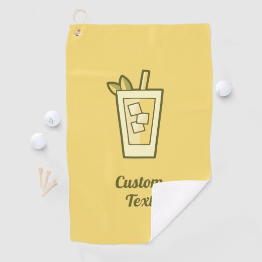 Iced Tea Golf Towel Golfhanddoek (Insitu)