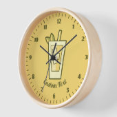 Iced Tea Large Clock (Hoek)