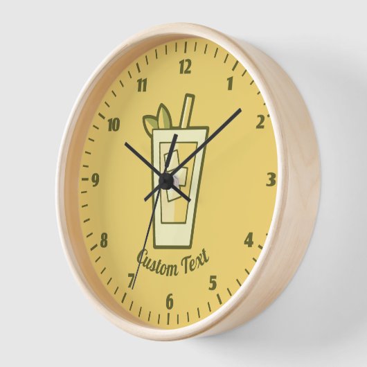 Iced Tea Large Clock (Hoek)