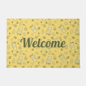 Iced Tea Pattern Doormat Deurmat (Voorkant)