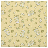 Iced Tea Pattern Fabric Stof (Swatch)