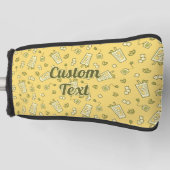 Iced Tea Pattern Golf Head Hoesje Golfheadcover (Voorkant)