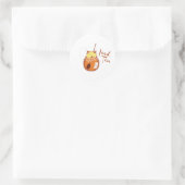 Iced Tea Ronde Sticker (Tas)