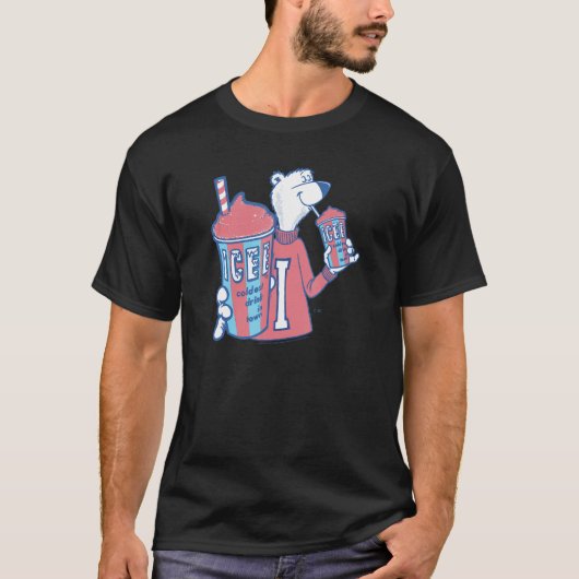 ICEE Beer koudste Drink in stad! T-shirt (Voorkant)