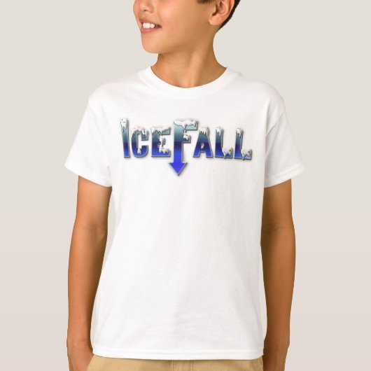 IceFall Ringer-T-shirt T-shirt (Voorkant)