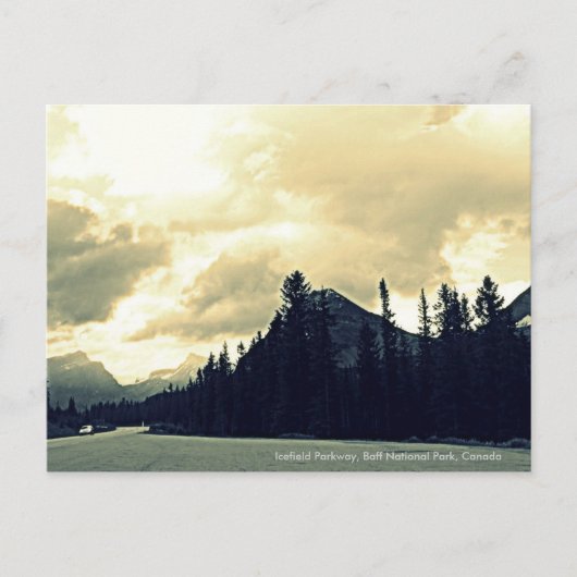 Icefield Parkway, Banff National Park, Canada. Briefkaart (Voorkant)