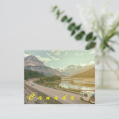 Icefield Parkway, Canada Briefkaart (Staand voorkant)