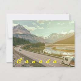 Icefield Parkway, Canada Briefkaart