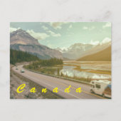 Icefield Parkway, Canada Briefkaart (Voorkant)