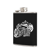 Icefields Parkway Alberta Canada Motorcycle Heupfles (Links)