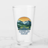 Icefields Parkway Alberta Canada Vista Glas (Voorkant)