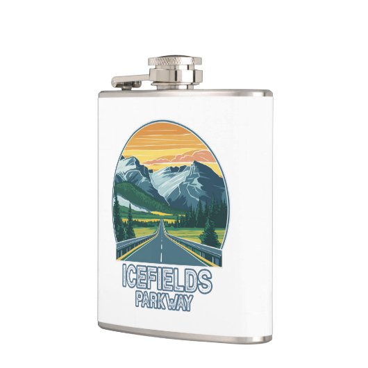 Icefields Parkway Alberta Canada Vista Heupfles (Links)