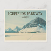 Icefields Parkway Alberta - Canadese Rockies Briefkaart (Voorkant)