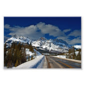 Icefields Parkway Canadian Rockies Canada Foto Afdruk (Voorkant)