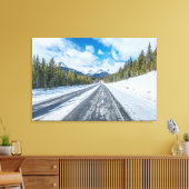 Icefields Parkway Canvas Afdruk (Insitu (Woonkamer))