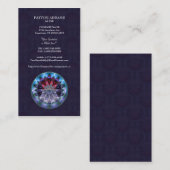 IceFire Mandala Verticaal Visitekaartje (Voorkant / Achterkant)