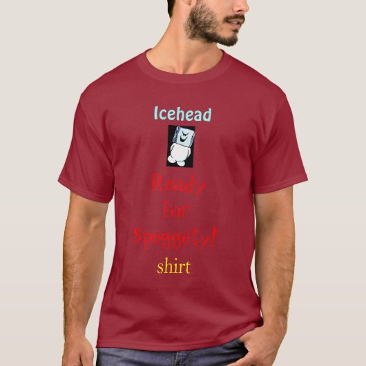 Icehead Ready for Speggety. T SHIRT (Voorkant)