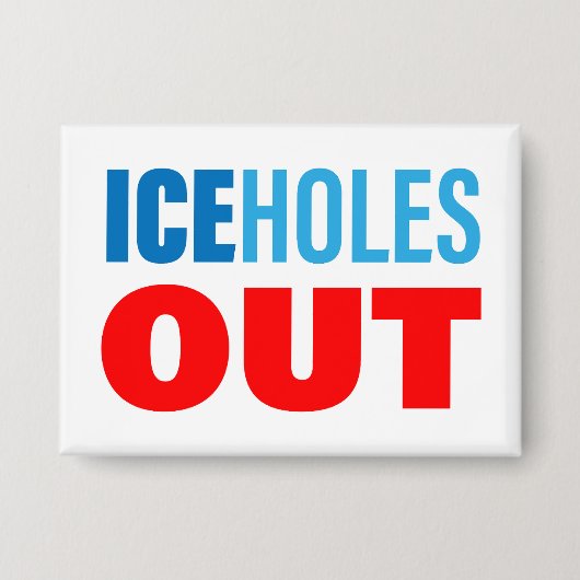 ICEholes OUT Button (Voorkant)