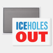 ICEholes OUT Magneet (Voorkant / Achterkant)