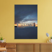 ICEHOTEL 24-inch x 36-inch omhuld canvas (Insitu (Woonkamer))