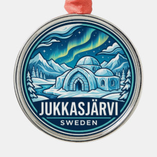ICEHOTEL Jukkasjärvi Zweden Zweden Metalen Ornament
