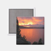 Icehouse Reservoir Sunset Magneet (Voorkant / Achterkant)