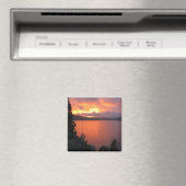 Icehouse Reservoir Sunset Magneet (Insitu (Vaatwasser))