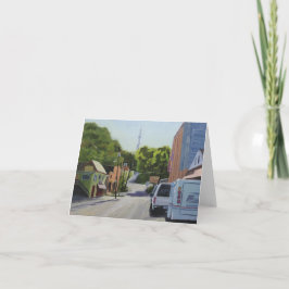 Icehouse Townscape Art Note Kaart