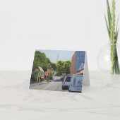 Icehouse Townscape Art Note Kaart (Voorkant)