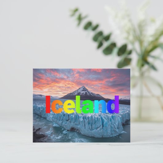 Iceland Briefkaart (Staand voorkant)