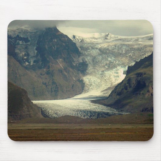 Iceland Glacier Mouse pad Muismat (Voorkant)