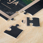 Iceland Hallgrimskirkja Illustration Travel Art Legpuzzel (Zijkant)