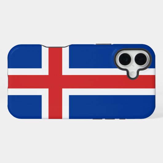 Iceland iPhone Hoesje (Achterkant horizontaal)