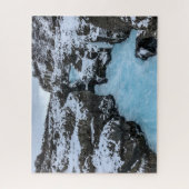Iceland Jigsaw Puzzle - Barnafoss waterfall Legpuzzel (Verticaal)
