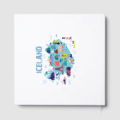 Iceland map gastenboek (Achterkant)