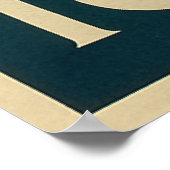 Iceland Northern Lights – Vintage Arctic Landscape Poster (Hoek)