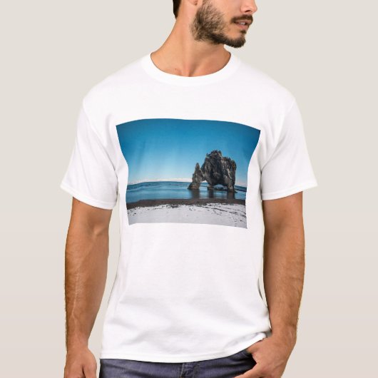 Iceland Ocean view Hvitserkur T-shirt (Voorkant)