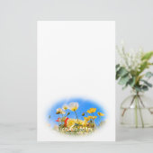 Iceland Poppy Briefpapier (Staand voorkant)