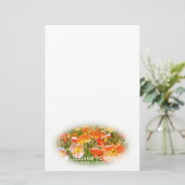 Iceland Poppy Briefpapier (Staand voorkant)