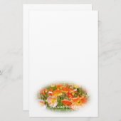 Iceland Poppy Briefpapier (Voorkant / Achterkant)
