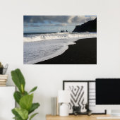 Iceland. South. Vik i Myrdal Poster (Thuiskantoor)