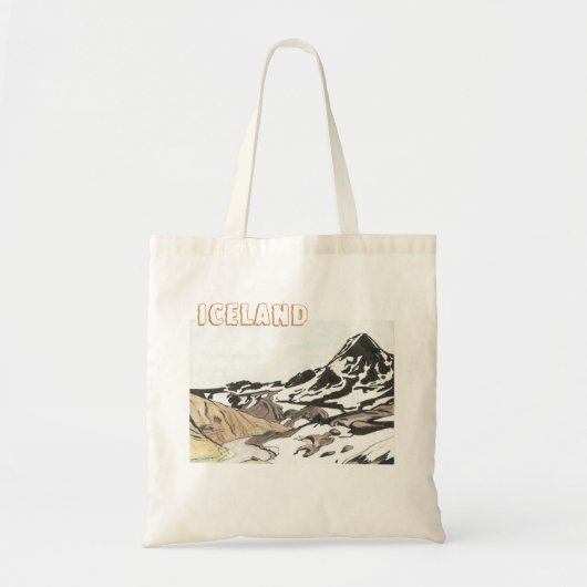 Iceland Wild Nature bag Tote Bag (Voorkant)